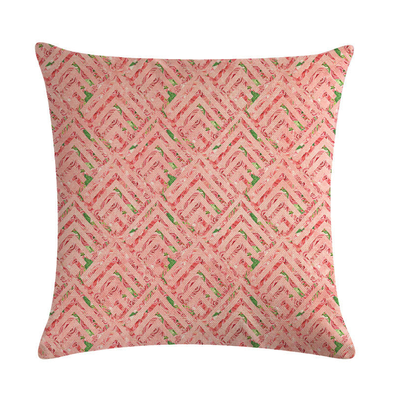 Floral Cushion Cover Cotton Linen Pillowcase - DropOnline.co