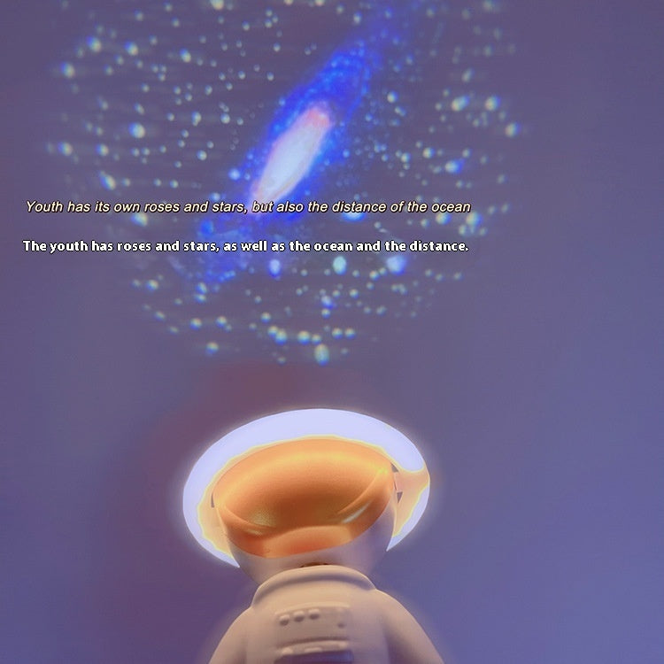 2024 New Astronaut Star Projector Lamp Ins Touch Usb Charging Night Light Rotatable Bedside Atmosphere Lights Lamp Bedroom Decor - DropOnline.co