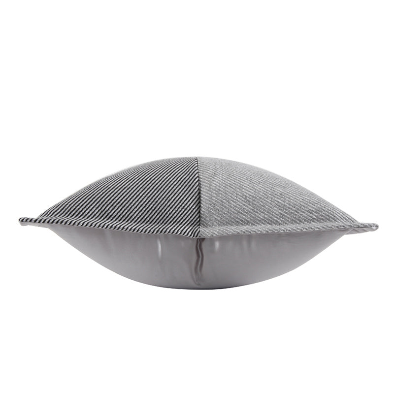 Silver Slim Spliced Cushion Simple And Luxury Sofa Square - DropOnline.co