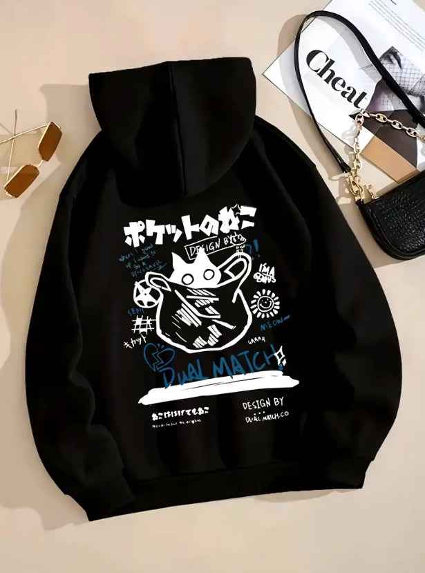 Men's Hoodie - Relaxed Pullover Hooded Sweatshirt