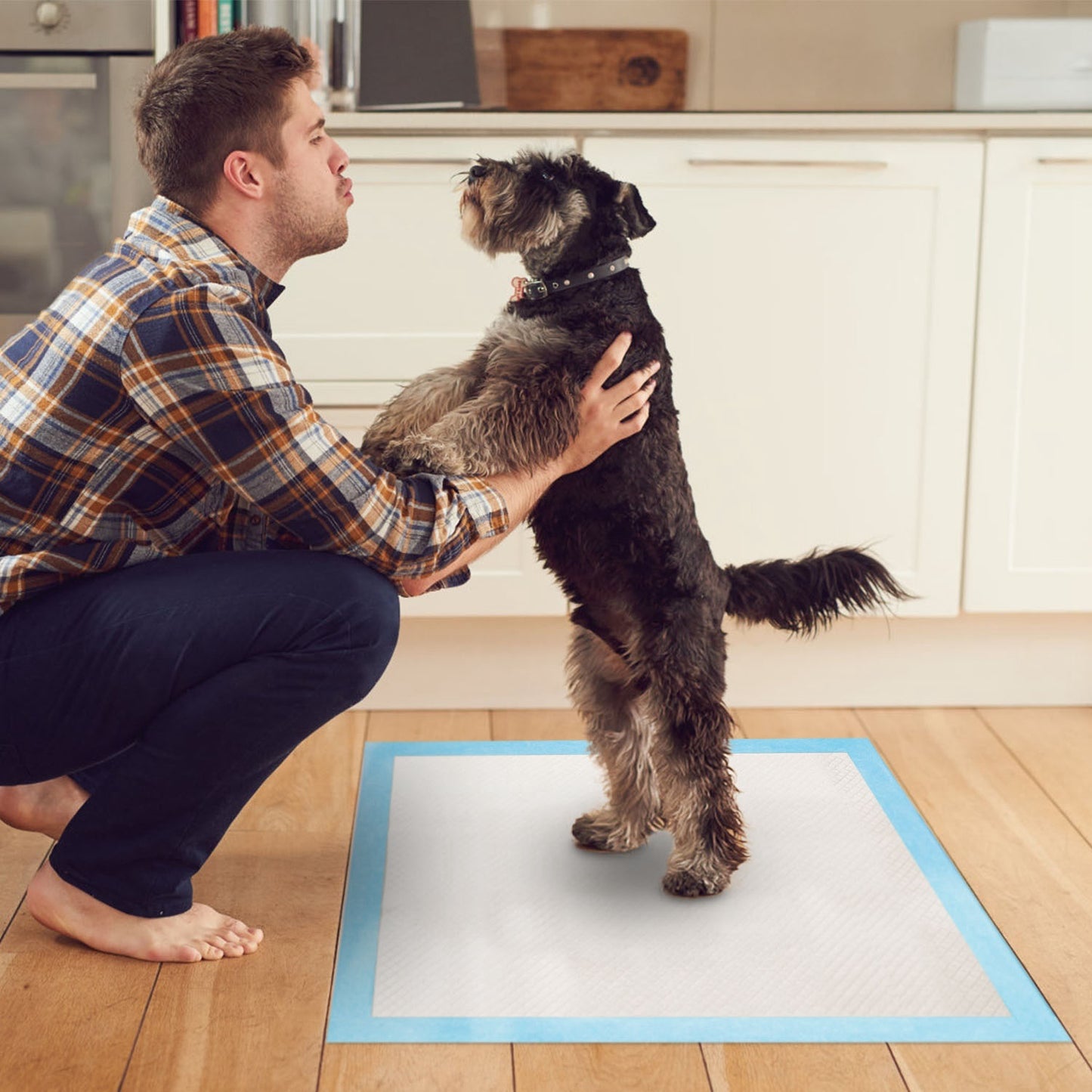 50Pcs Per Set Dog Training Pads Puppy Pee Pads Cat Wee Mats Potty-Train 24in X 18in M - DropOnline.co