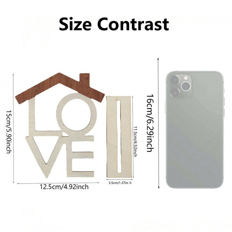 Home Wooden Decoration Artware - Handcrafted Natural Wood Ornament for Modern Living - DropOnline.co