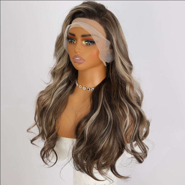 Hot Selling Synthetic Hair Wigs Highlight Wear Go Wigs For Black Women Glueless Wigs - DropOnline.co