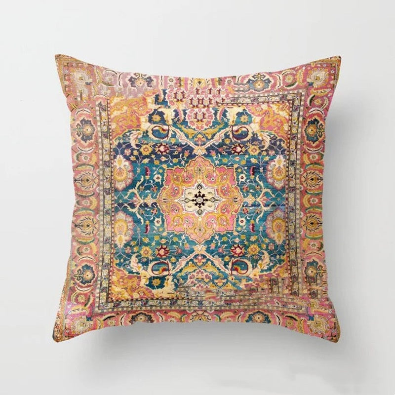 Indian Bohemian Light Luxury Living Room Sofa Bedroom Cushion Lumbar Pillow - DropOnline.co