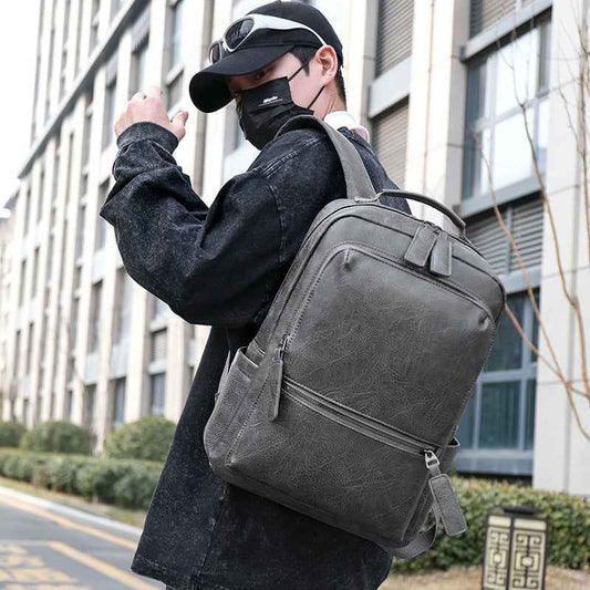 Men's Vintage Backpack Laptop Bag