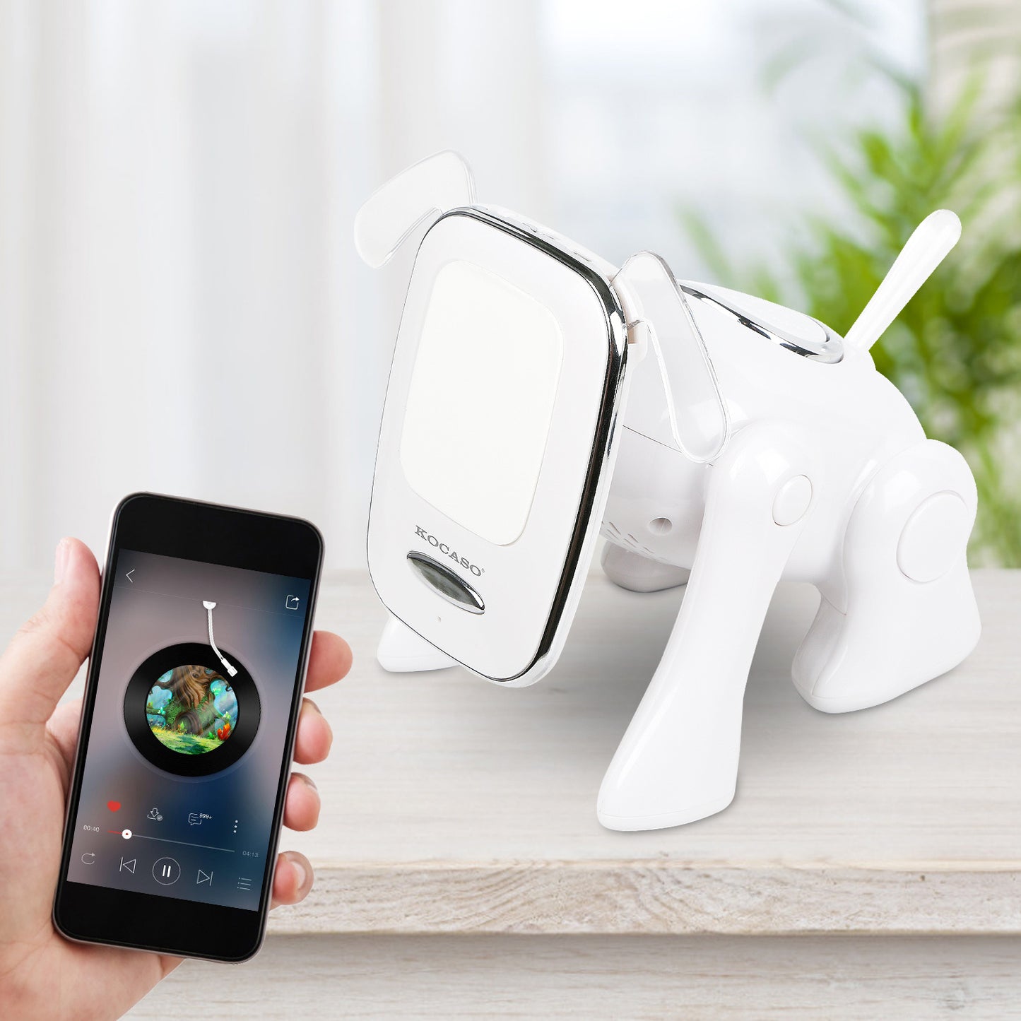 Puppy Dog Wireless Speaker Portable Mini Music Player Stereo Cute Animal Speaker With Built-In Mic FM Radio Stereo Bass MMC Card Slot USB Port For Cellphone Tablet - DropOnline.co