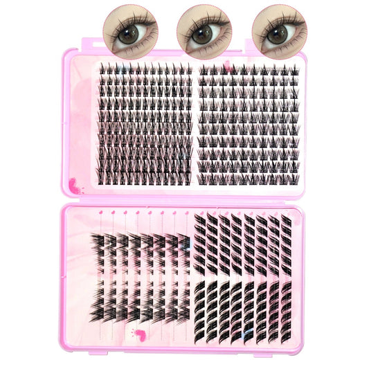 A Multi-style Hybrid False Eyelash Extension Set, The False Eyelashes Are Easy To Wear And Apply, Creating The Perfect Eye Makeup False Eyelashes - DropOnline.co
