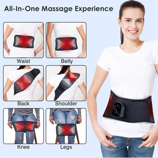 Lower Back Massager Heating Pad Cordless Heating Pad - DropOnline.co