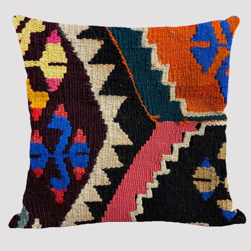 Modern Minimalist Bohemian Pillow Printed Polyester Cushion Cover - DropOnline.co