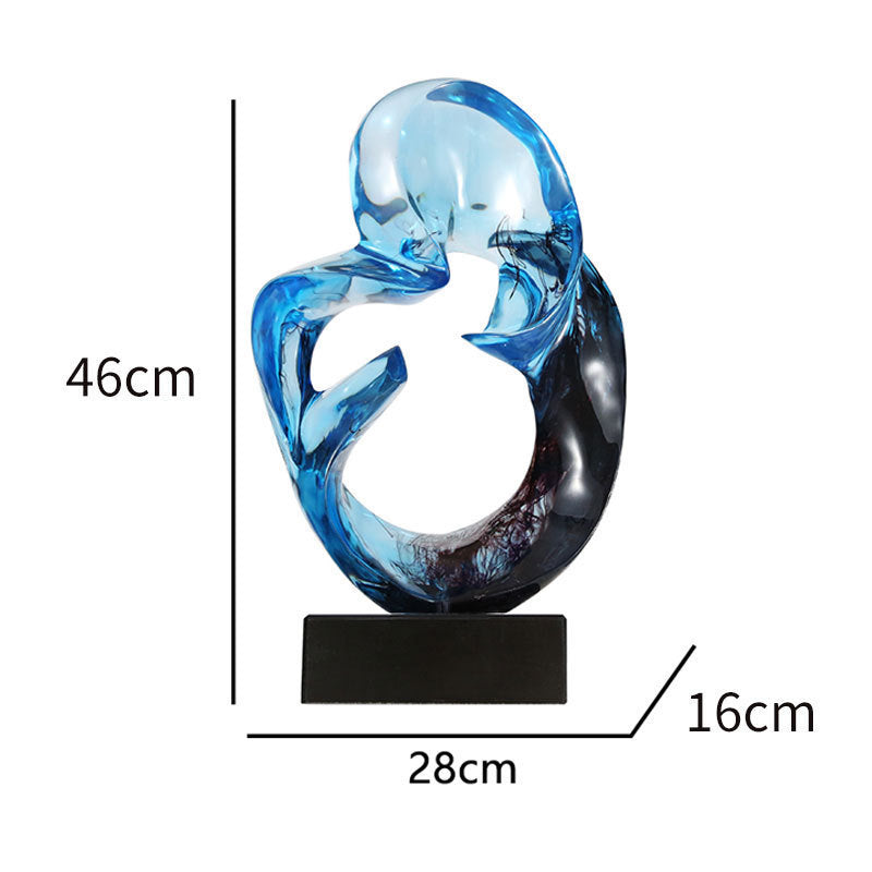 Glass Transparent Resin Craft Ornament - DropOnline.co