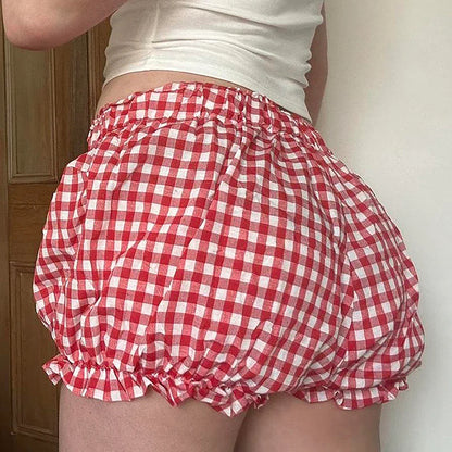 Pocket Button Home Shorts Versatile