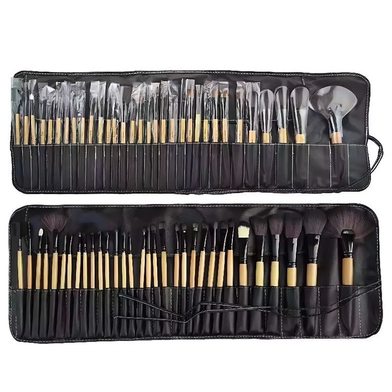 A Portable 32-piece Makeup Brush Set That's Perfect For Travel, Business Trips, And Outdoor Makeup. - DropOnline.co