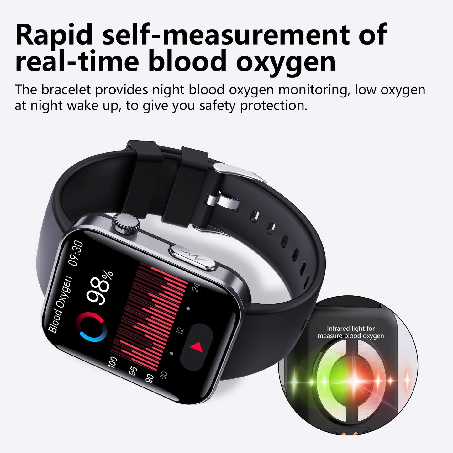 2025 Smart Watch Health Tracker 2.1in Fitness Tracker - DropOnline.co