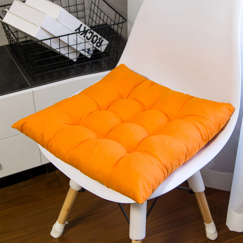 Solid Color Padded Cushion Chair Cushion Office Chair Cushion - DropOnline.co