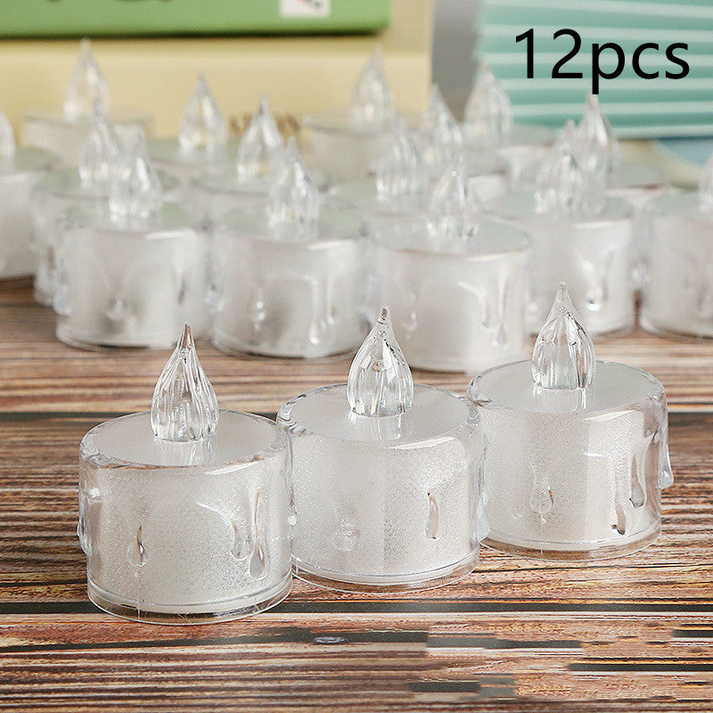Led Lights Electronic Candle Lighted Tea Wax Home Decor Candles Lamp - DropOnline.co