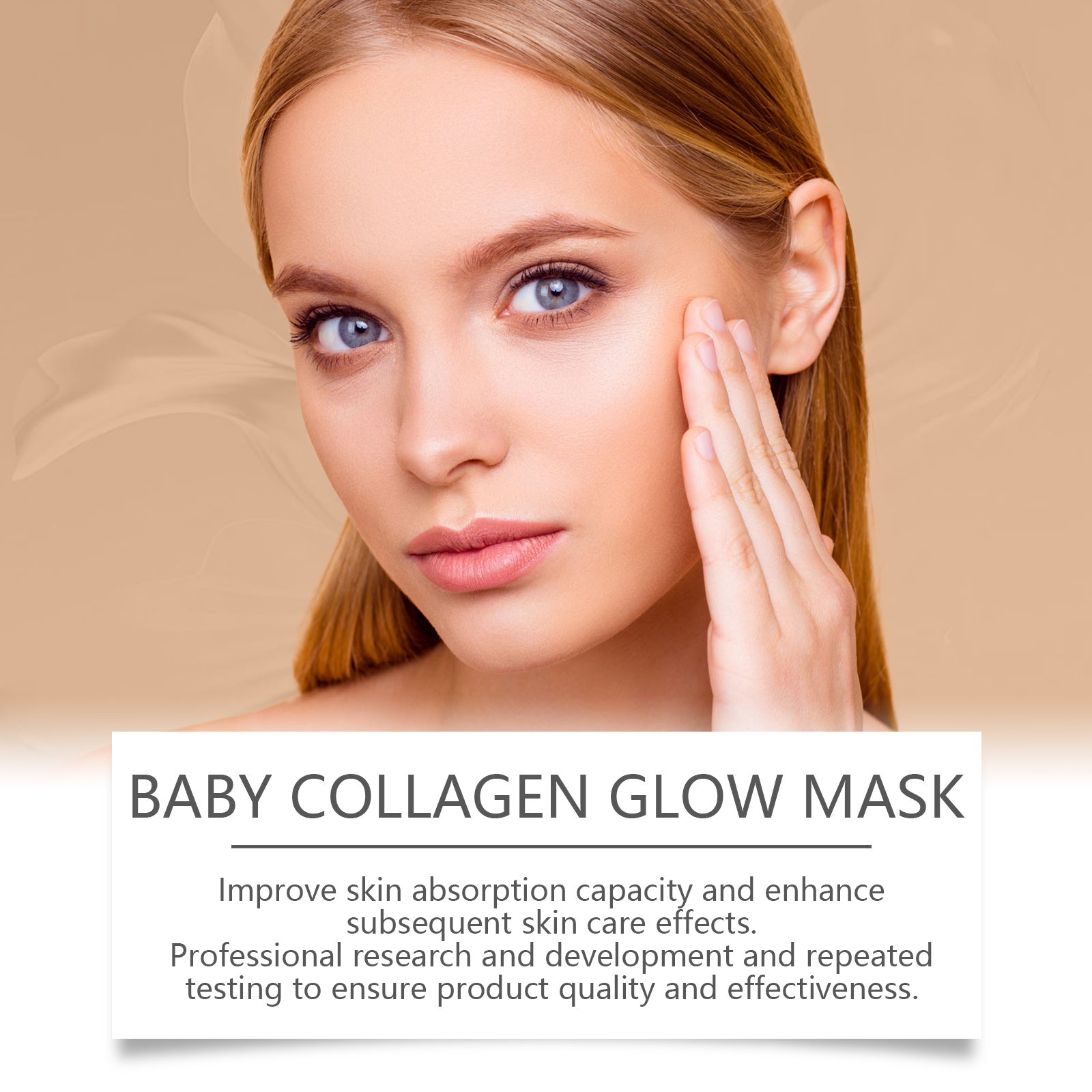 Collagen Peeling Mask Moisturizing, Hydrating, Anti-wrinkle And Brightening Peeling Mask - DropOnline.co