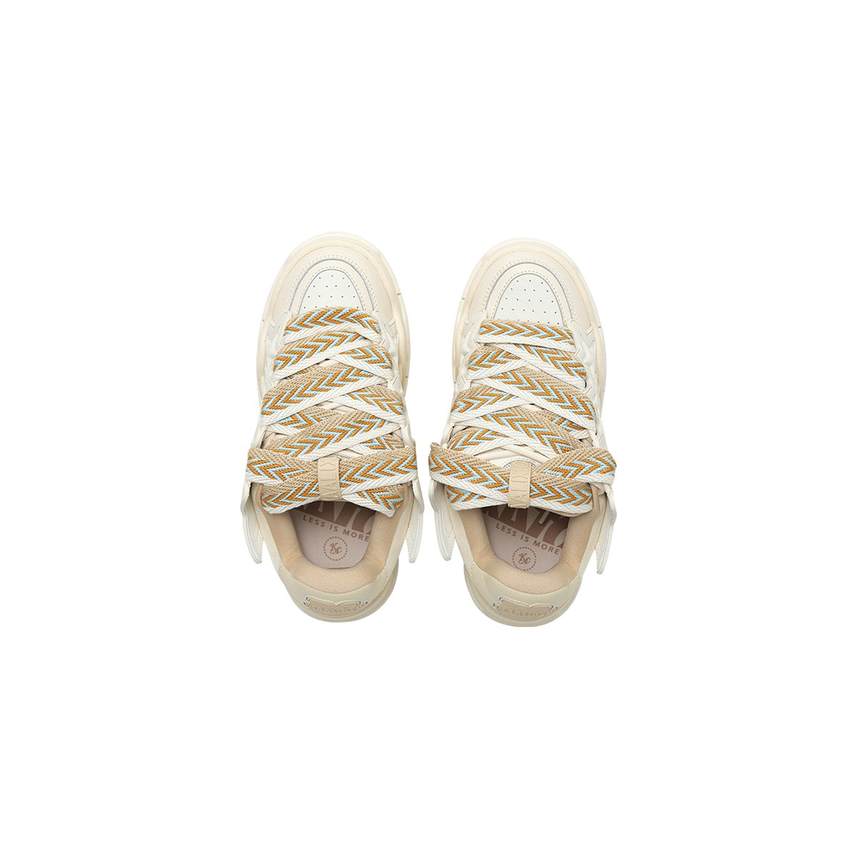 KAALIXTO--Cream Bread Shoes - Unisex - DropOnline.co
