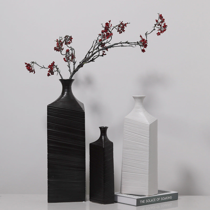 Simple Home Soft Decoration Ceramic Vase Decoration - DropOnline.co