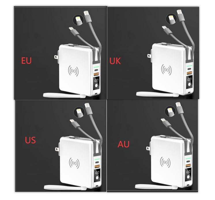 Super QI Wireless Charging Treasure PD20W Fast Power Bank - DropOnline.co