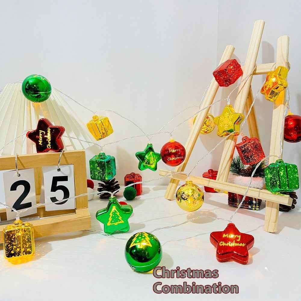 Christmas String Lights - Festive LED Atmosphere Lighting Chain for Party & Scene Decoration - DropOnline.co