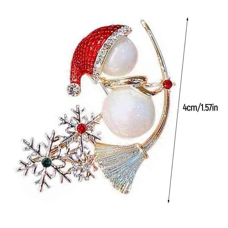 Women's Christmas Brooch Pin - Birthday Gift Daily Decoration Holiday Use - DropOnline.co