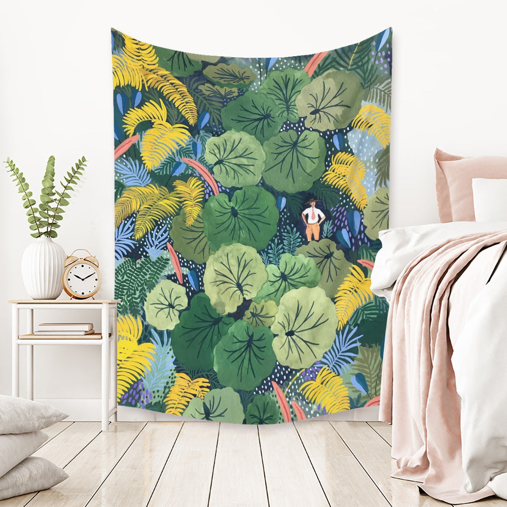 Bedroom Wall Decor Background Fabric Tapestry - Large Decorative Wall Hanging for Home - DropOnline.co