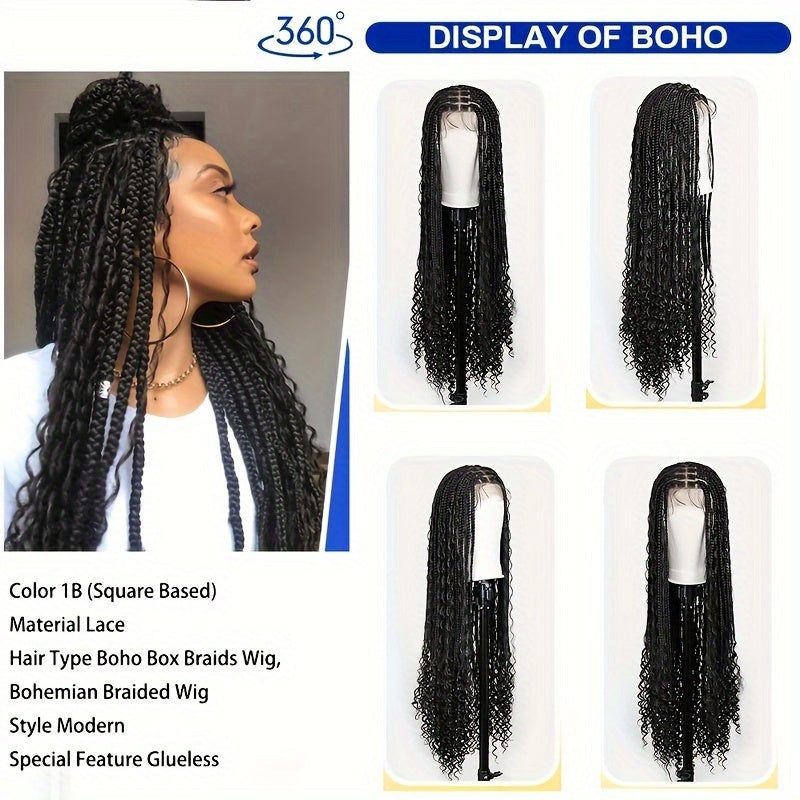 Synthetic Non-toxic Wig, All Lace, Non-toxic Wig, Wave Shape, Suitable For All Races, Suitable For All Scenes. - DropOnline.co