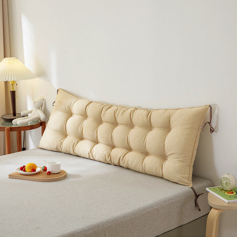 Waterproof Big Backrest Rocking Chair Cushion Bedroom Sofa Waist Pillow Bedside Cushion - DropOnline.co