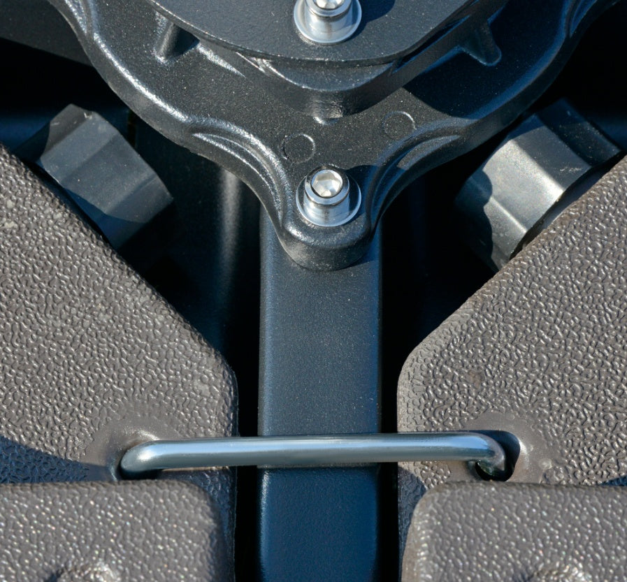 Cantilever Patio Umbrella Base Fan Shaped Weights With Handles Durable Material Coffee - DropOnline.co