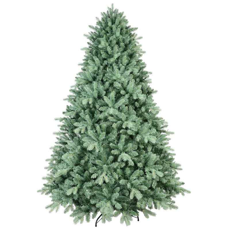 PE/PVC Christmas Tree Green - Premium Mixed Material Holiday Tree - DropOnline.co