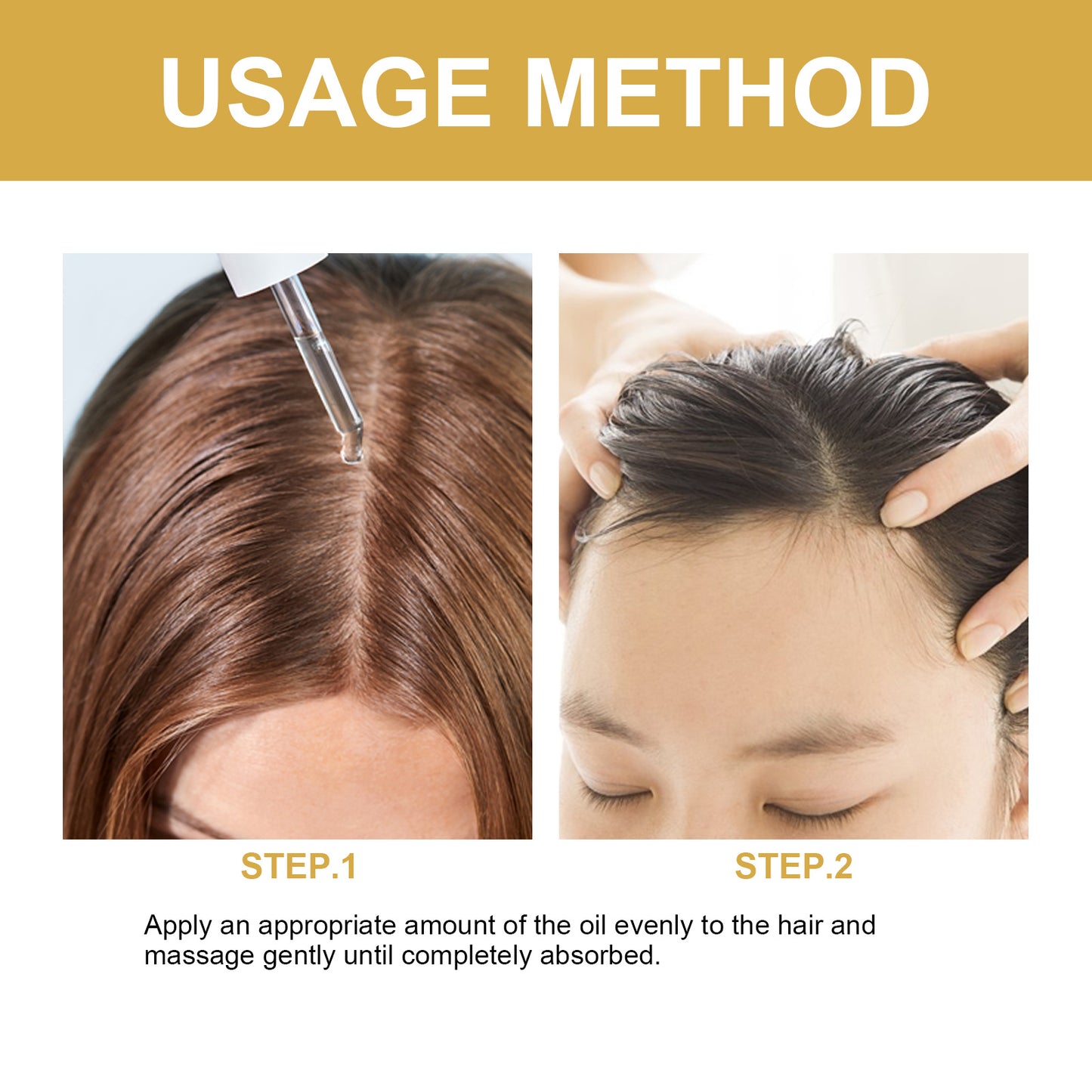 EELHOE Rosemary Hair Treatment Oil Scalp Cleansing Conditioning Volumizing Smoothing Repair Dry Frizzy Hair Conditioning Hair Treatment Oil - DropOnline.co