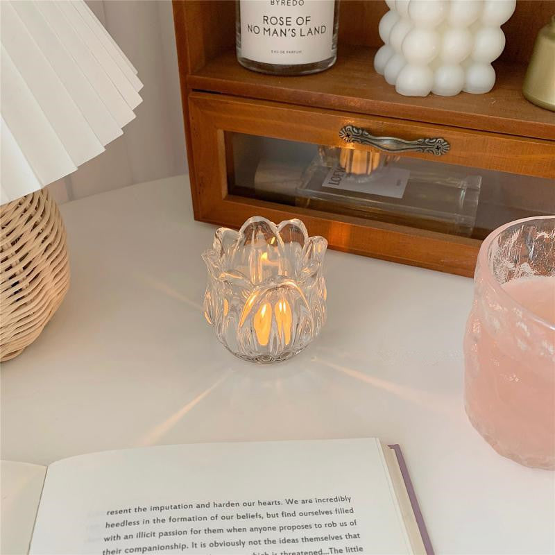 Tulip Candle Holder Home Decor Ornament - DropOnline.co