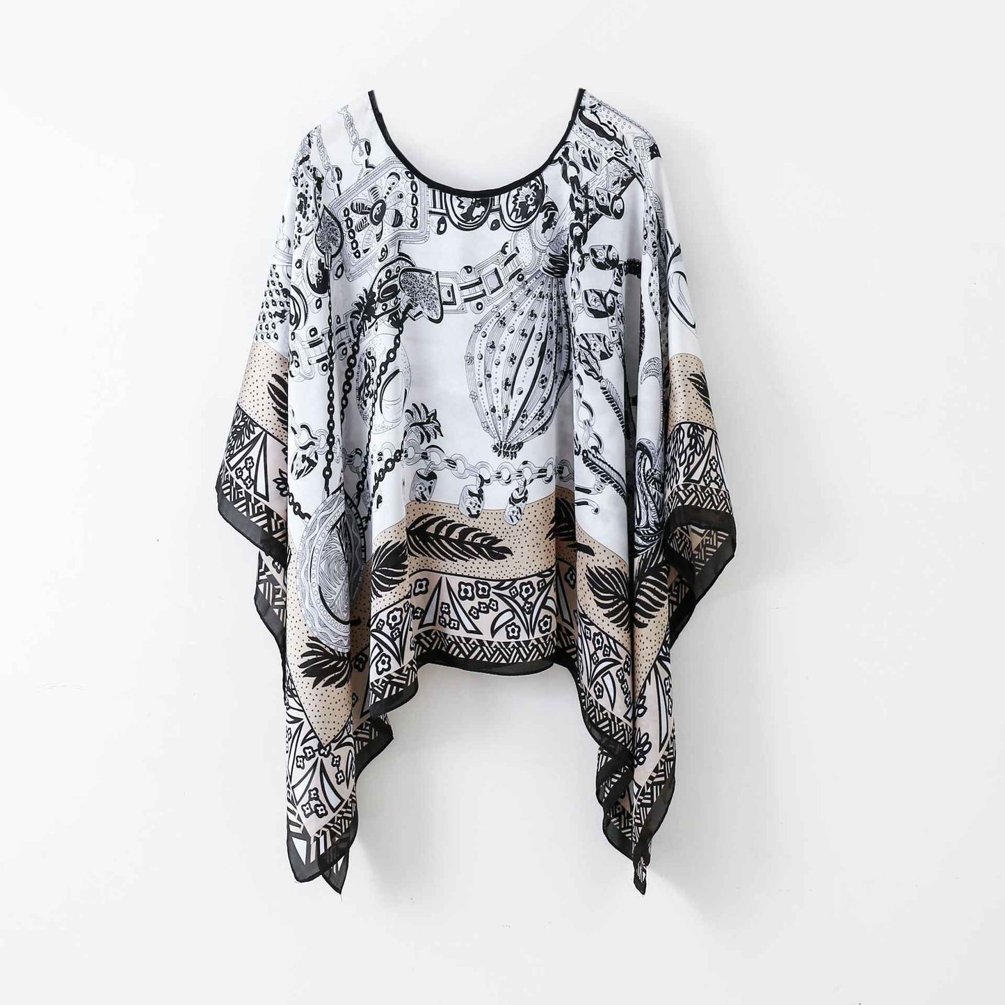 Pullover Shawl Outerwear Cover-up - Multifunctional Scarf Wrap
