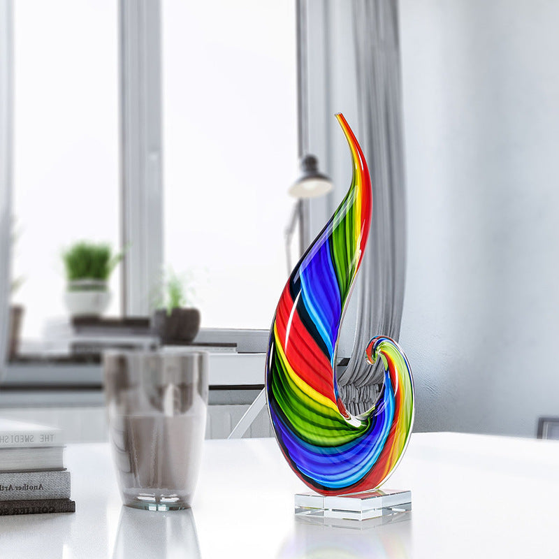 New Home Rainbow Glass Decoration - DropOnline.co
