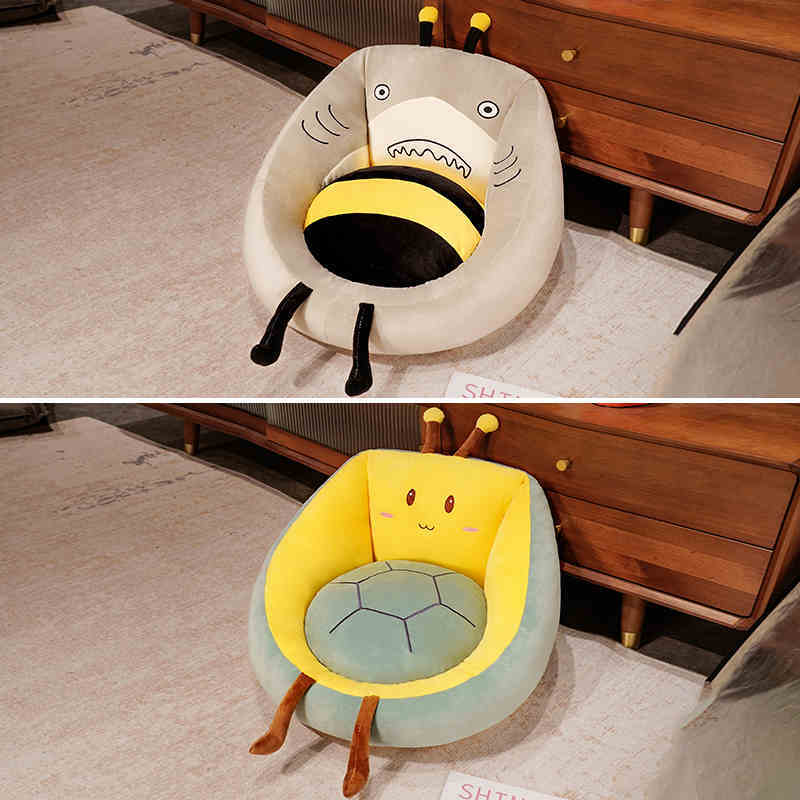 Large Cushion Futon Seat Cushion Bedroom Floor Lazy Stool - DropOnline.co