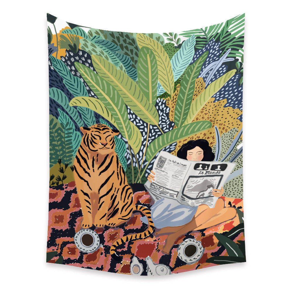 Bedroom Wall Decor Background Fabric Tapestry - Large Decorative Wall Hanging for Home - DropOnline.co