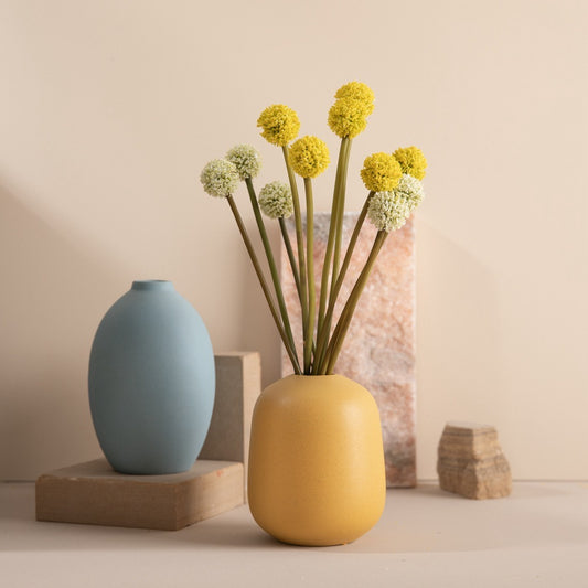 Foam Fruit Artificial Flower Bouquet - 6-Head 25cm Decorative Floral Arrangement for Home - DropOnline.co