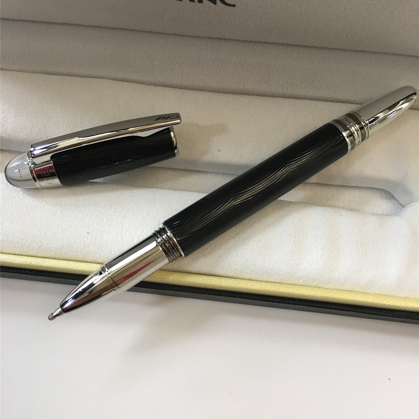 Interstellar Crystal Head Series Metal Rollerball Ballpoint Pen Fountain Pen Classic Carbon Pen Fountain Pen - DropOnline.co