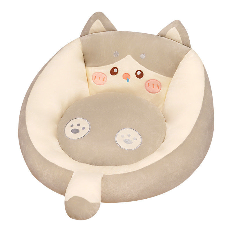 Sofa Futon Sitting And Leaning Integrated Non-tatami Cushion Balcony Sofa Office Bedroom - DropOnline.co