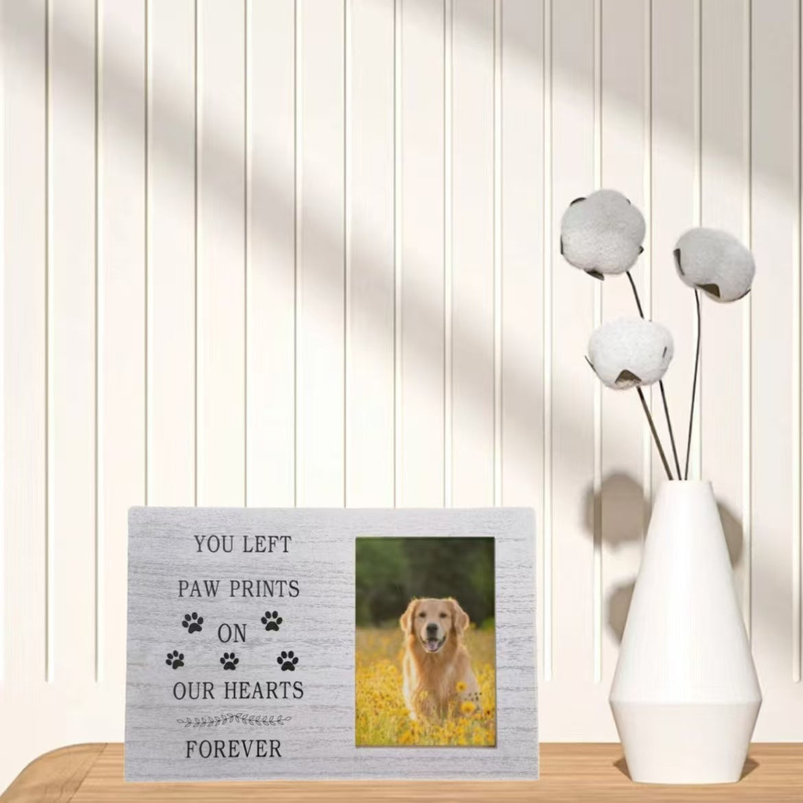 Wooden Photo Frame Pendant Photo Ornaments - DropOnline.co