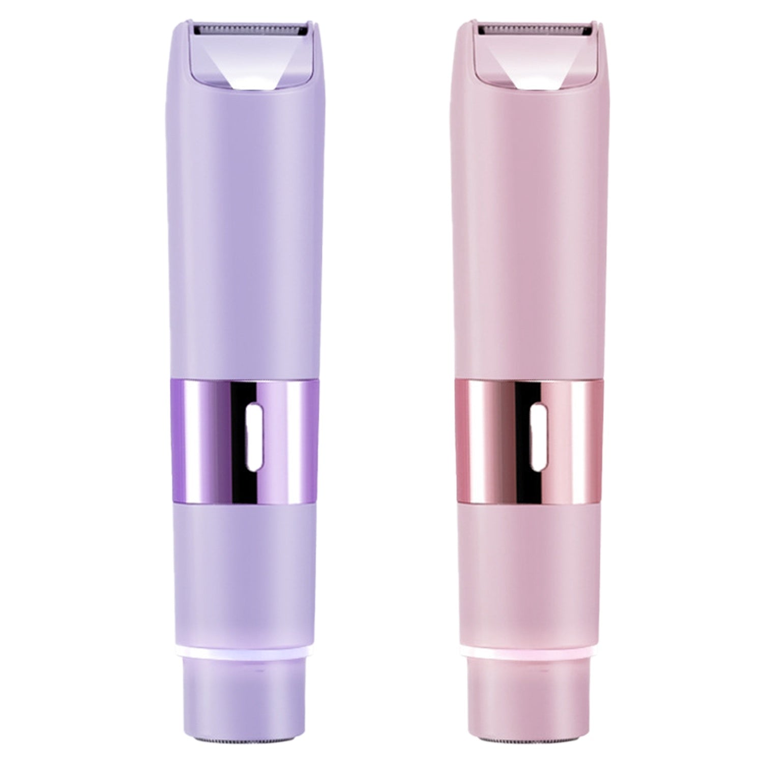 1Pc 2 In 1 Bikini Trimmer For Women Dual Head Cordless Body Shaver IPX5 Waterproof Rechargeable Pubic Hair Razor Wet And Dry Use For Bikini Underarm Leg Arm Body Face - DropOnline.co