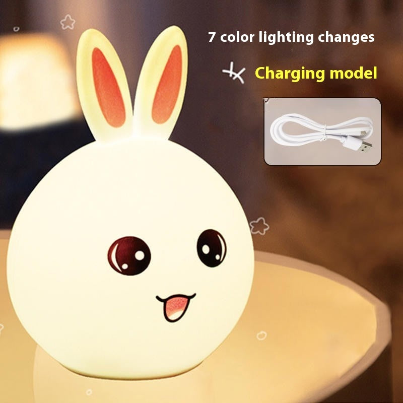 Bedroom Bedside With Sleeping Eye Protection Silicone Night Lamp Home Decor - DropOnline.co