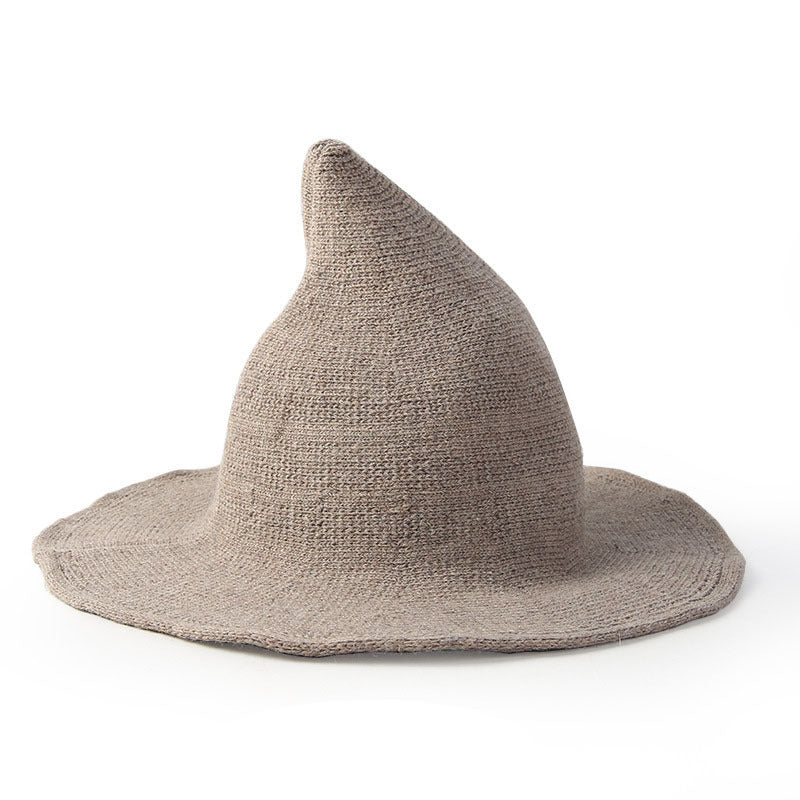 Halloween Wool Wizard Hat - European American Style Costume Accessory - DropOnline.co