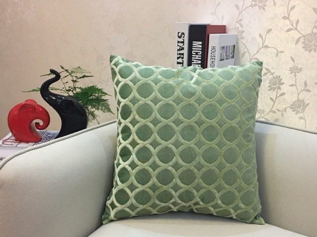 Home Decorative Sofa Throw Pillows Flannel Cushion Cover - DropOnline.co