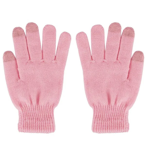 Unisex Winter Knit Gloves - Touchscreen Windproof Cycling & Skiing Gloves - DropOnline.co
