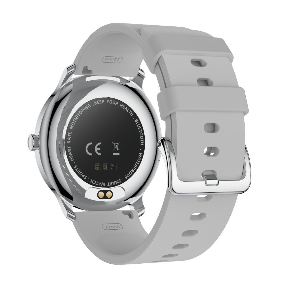 2025 New 1.43-inch AMOLED Screen Disc Ultra Thin Smart Watch Fitness Tracker - DropOnline.co