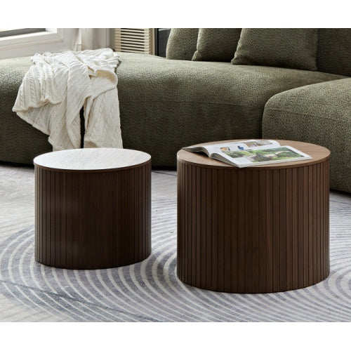 Round Coffee Table Unavailable Platforms- Welfel - DropOnline.co