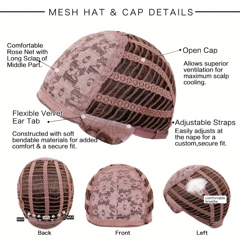 Elegant And Heat-resistant, Non-toxic Wig With Long Curly Hair And Waves, Synthetic Wig With Bangs, Daily Wig, Suitable For The Whole Scene. - DropOnline.co