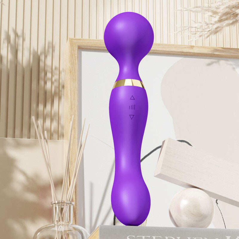 Powerful Multi-Speed Magic Massager Wand Massage Full Body USB Rechargeable 20s - DropOnline.co