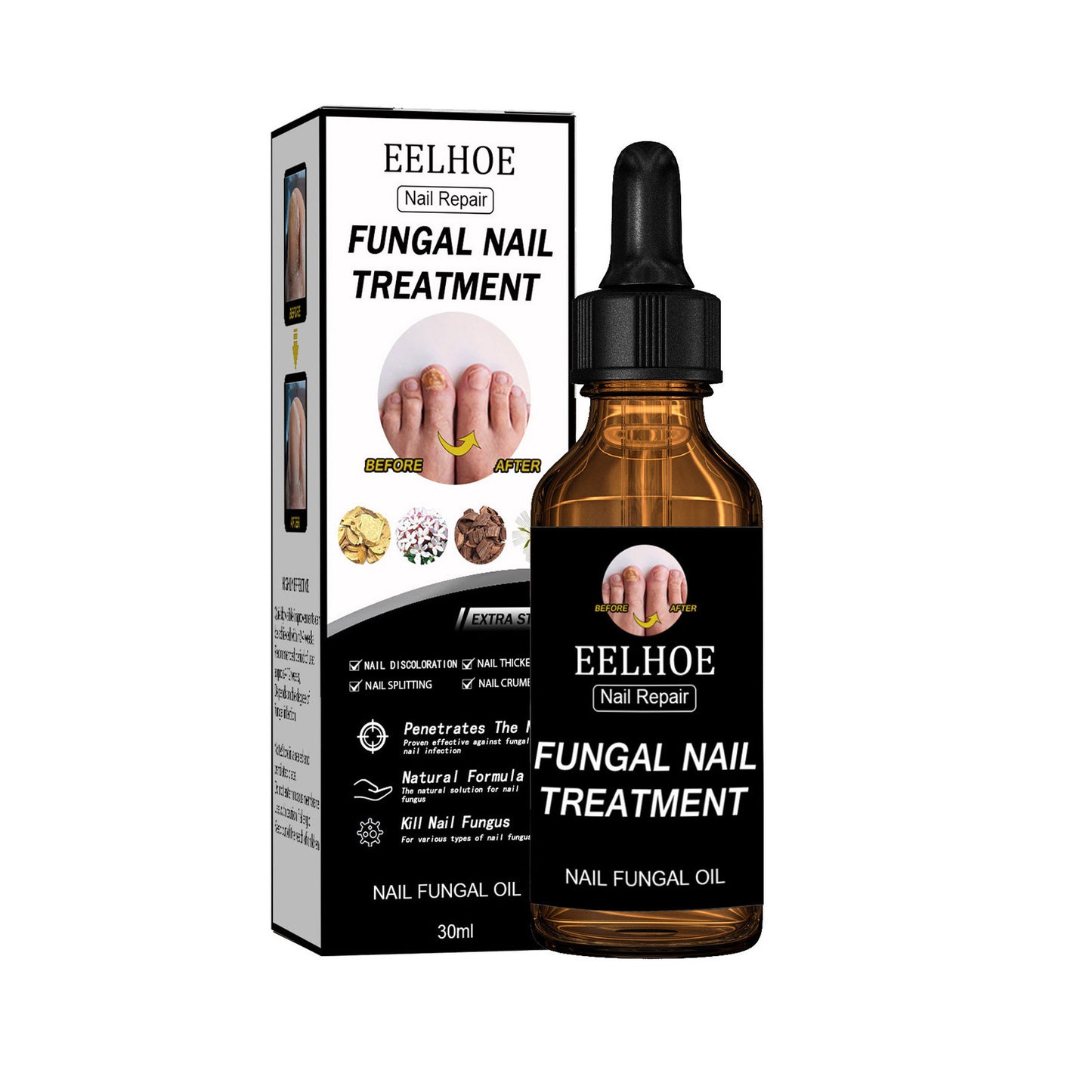 EELHOE Nail Repair Solution Thickening And Shining Nail Removal Dead Skin Repairing And Moisturizing Nail Nutritional Care Liquid - DropOnline.co
